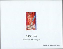 ** EPREUVES DE LUXE - 3000A  Europa 1996, TB - Luxury Proofs