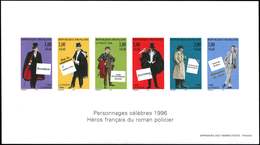 ** EPREUVES DE LUXE - 3025/30 Célébrités 1996, FG Collectif ND, TB - Luxury Proofs