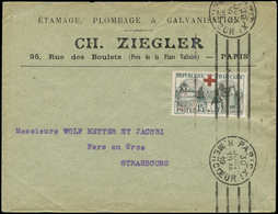 Let LETTRES DU XXe SIECLE - N°156 Paris 30/6/19, Env. Ciale, TB - Covers & Documents