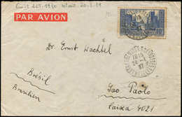 Let LETTRES DU XXe SIECLE - N°261 24/4/37, Env. Par Avion P. Le BRESIL, TB - Cartas & Documentos