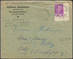 Let LETTRES DU XXe SIECLE - N°292 12/2/39, Mulhouse, Env. P. Le Luxembourg, TB - Cartas & Documentos