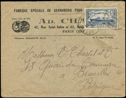 Let LETTRES DU XXe SIECLE - N°299 S. Env. Cial P. L'Etranger, TB - Cartas & Documentos