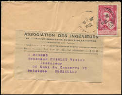 Let LETTRES DU XXe SIECLE - N°305 29/10/35, Env. P. L'Etranger, TB - Lettres & Documents