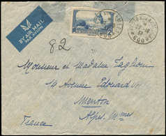 Let LETTRES DU XXe SIECLE - N°311 27/10/37, Env. P.A., FM Postes Aux A. Beyrouth, TB - Covers & Documents