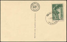 Let LETTRES DU XXe SIECLE - N°354 1/11/38 Coulanges, CP Ill., TB - Lettres & Documents