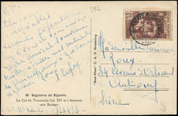 Let LETTRES DU XXe SIECLE - N°386, CP Ill. + 5 Mots, TB - Covers & Documents