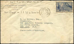 Let LETTRES DU XXe SIECLE - N°396 14/6/38 Paris, Env. P. L'Etranger, TB - Covers & Documents