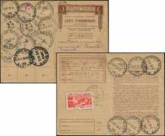 Let LETTRES DU XXe SIECLE - PA 27 Obl. 5/12/50 Sur Carte D'abonnement, TB - Covers & Documents