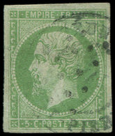Colonies Générales - 8     5c. Vert-jaune, Obl. St Pierre Martinique, TB - Other & Unclassified
