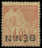 (*) BENIN 11a : 40c. Orange, Surcharge RENVERSEE, TB. S - Otros & Sin Clasificación