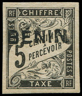 * BENIN Taxe 1 : 5c. Noir, TB - Other & Unclassified