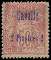 * CAVALLE 7 : 2pi. Sur 50c. Rose, TB - Other & Unclassified