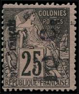 (*) CONGO 5b : 10c. Sur 25c. Noir Sur Rose, Surcharge Verticale, TB - Other & Unclassified