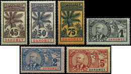 * DAHOMEY 27/32 : Palmiers Et Ballay De 1906-07, TB - Other & Unclassified