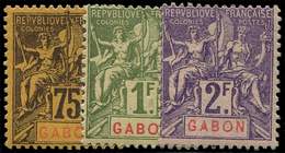 * GABON 16/31 : Série Sauf 5f., TB - Otros & Sin Clasificación