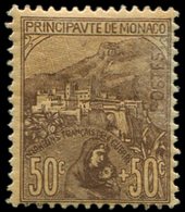 ** MONACO 31 : 50c. + 50c. Brun Sur Orange, TB - ...-1885 Préphilatélie