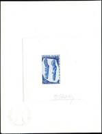 POLYNESIE FRANCAISE 56 : 25f., épreuve D'artiste En Bleu Signée, TB - Unused Stamps