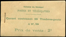 SENEGAL Carnet 6 : 20 T. N°73 5c. Vert-jaune Et Vert, TB - Other & Unclassified