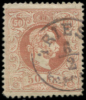 AUTRICHE 39a : 50k. Brun-rose, Obl., Type 1867, TB. S - Autres & Non Classés