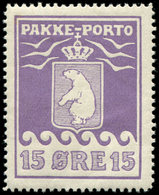 * DANEMARK Groënland Colis Px 5 : 15ö. Violet, TB. S - Otros & Sin Clasificación