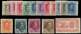 * ESPAGNE 272/86 + Exprès 1 : Série Courante De 1922-30, TB - Used Stamps