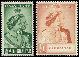 ** GIBRALTAR 119/20 : Noces D'argent, PAIRE, TB - Gibraltar