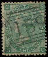 GRANDE BRETAGNE 31 : 1s. Vert, Obl., TB - Used Stamps
