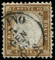 ITALIE 2a : 10c. Brun, Obl., TB - Used