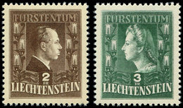 ** LIECHTENSTEIN 213/14 : Couple Princier, La Paire, TB - Unused Stamps