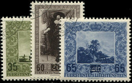 ** LIECHTENSTEIN 288/90 : Série Surchargée De 1954, TB - Unused Stamps