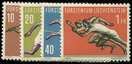 ** LIECHTENSTEIN 304/07 : Série Sports, TB - Unused Stamps