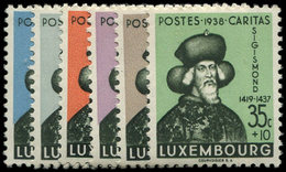 ** LUXEMBOURG 306/11 : Oeuvres Sociales, La Série, TB - 1859-1880 Armoiries