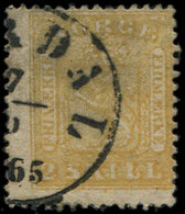 NORVEGE 6 : 2s. Jaune, Obl., TB - Used Stamps