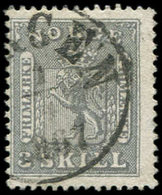 NORVEGE 7 : 3s. Gris-violet, Obl., TB - Used Stamps