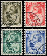 PAYS-BAS 268/71 : Oeuvres Pour L'Enfance, La Série Obl., TB - Used Stamps
