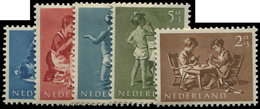 * PAYS-BAS 626/30 : Oeuvres Pour L'Enfance, La Série, TB - Used Stamps