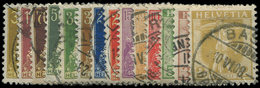 SUISSE 113/27 : La Série, Obl., TB - 1843-1852 Federale & Kantonnale Postzegels