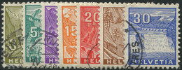 SUISSE 271/77 : La Série Obl., TB - 1843-1852 Federal & Cantonal Stamps