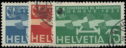 SUISSE PA 16/18 : La Série Obl., TB - Unused Stamps