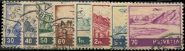 SUISSE PA 27/34 : La Série Obl., TB - Unused Stamps