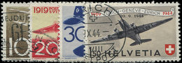 SUISSE PA 36/39 : La Série Obl., TB - Unused Stamps