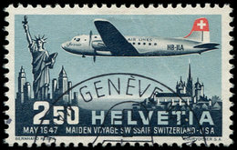 SUISSE PA 41 Obl. Càd Genève, Douglas D.C4 - Unused Stamps