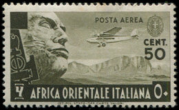 * AFRIQUE ORIENTALE ITALIENNE PA 2 : 50c. Brun-olive, TB - Italian Eastern Africa