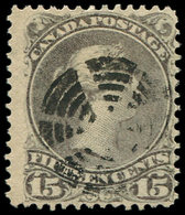 CANADA 25 : 15c. Violet-gris, Obl., TB - Other & Unclassified