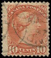 CANADA 34 : 10c. Rose Carminé, Obl., TB - Other & Unclassified