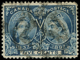 CANADA 42 : 5c. Bleu, Obl., TB - Other & Unclassified