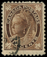 CANADA 59 : 6c. Brun, Obl., TB - Other & Unclassified