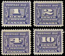 * CANADA Taxe 10A/13 : La Série, TB - Postage Due