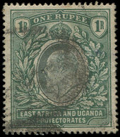 CAP DE BONNE-ESPERANCE 100 : 1r. Vert, Obl., TB - Cap De Bonne Espérance (1853-1904)