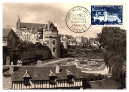 France N°1333 - Carte Maximum - Brieven En Documenten